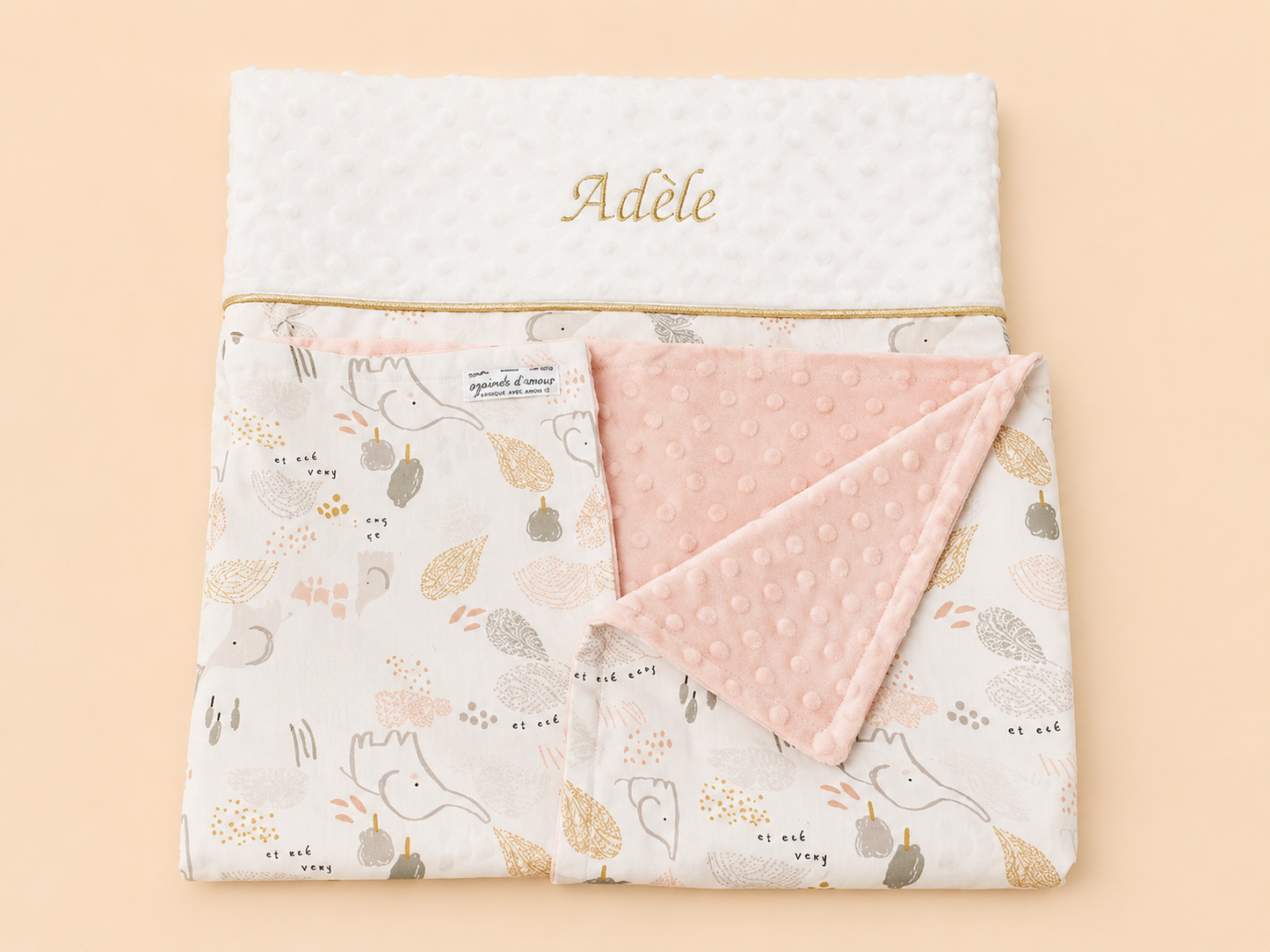 couverture à personnaliser