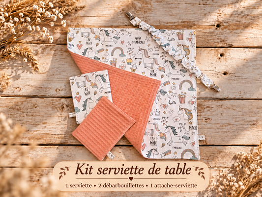 Kit serviette de table
